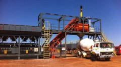 YHZS75 Mobile Batching Plant in Guinea