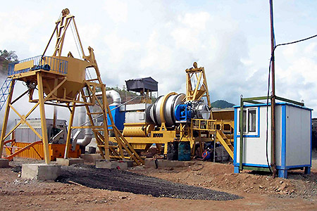 YLB Mobile Asphalt Mixing Plant